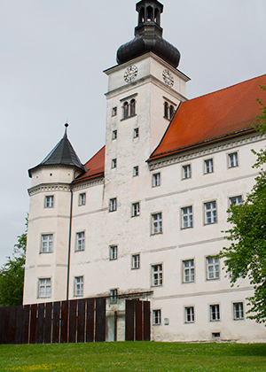 Vista actual del castillo de Hartheim